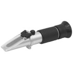 Refractometer for antifreeze / for battery acid / window wash for fluid