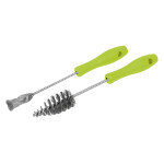 2-piece nozzle cleaning brush set.