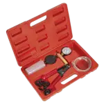 Vacuum tester and brake liquid for changing set Sealey VS402