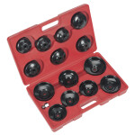 SEALEY oil filter wrenches set 15pc