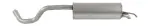 WALKER Rear Muffler 23333