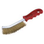SEALEY wire brush plastic handle