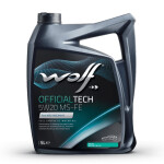 fully synthetic officialtech 5w20 ms-fe 5l sn, a1/b1-10 wss-m2c948-b